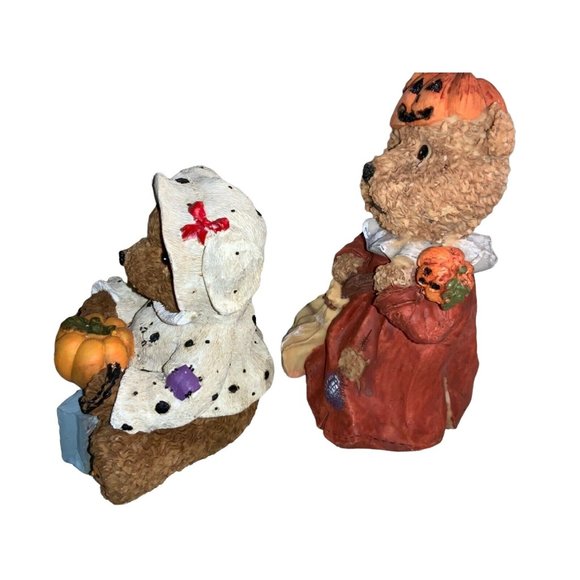 Two Halloween Themed Bear Table Top Decorations - Picture 6 of 9